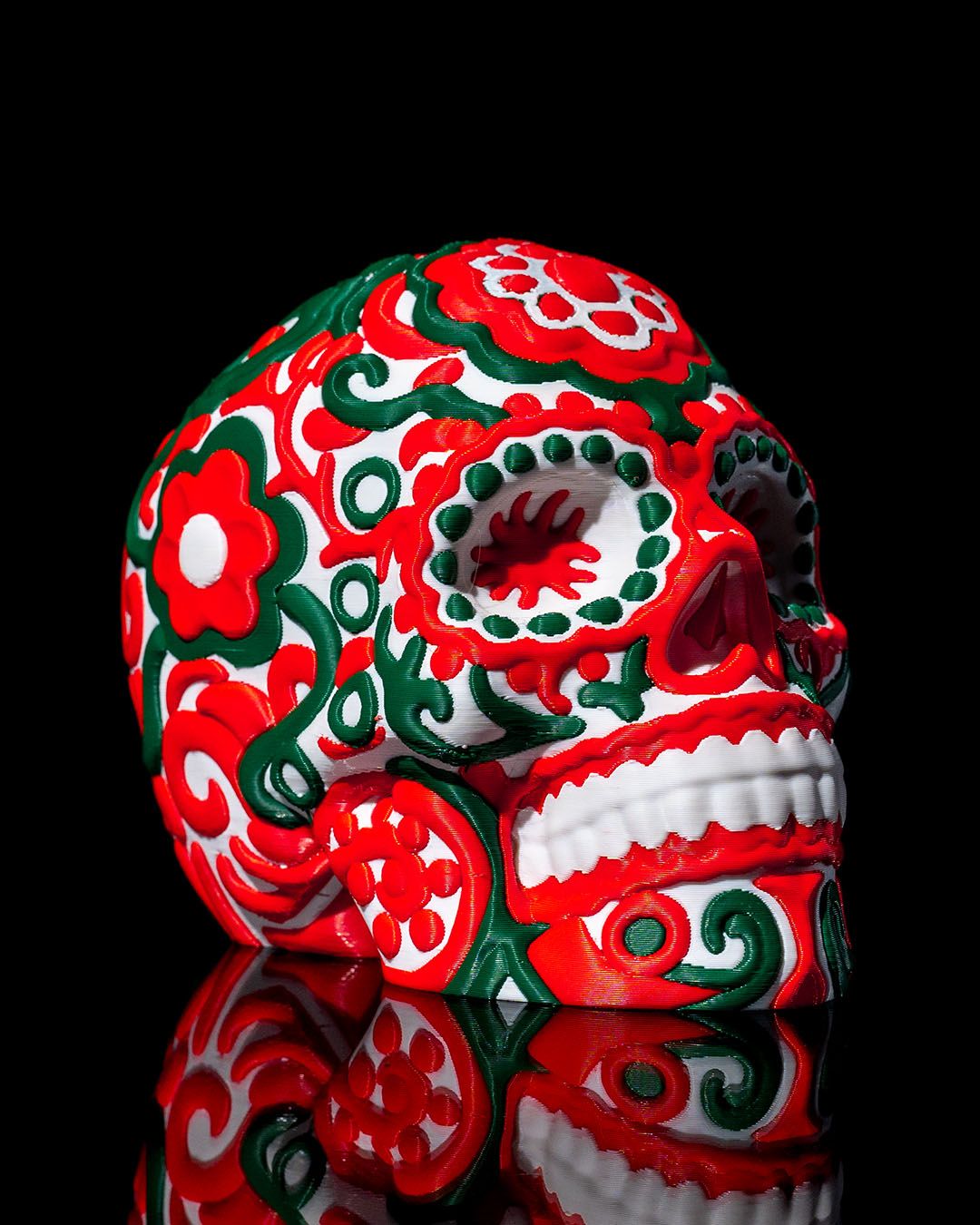 Sugar Skull Statue